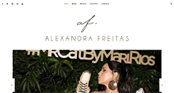 Desktop Screenshot of alexandrafreitas.com